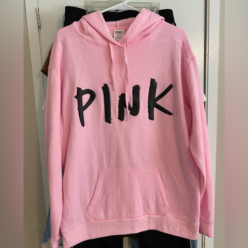 NWOT Victoria Secret/ Pink Sweatshirt Hoodie Size Medium